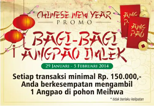 Chinese New Year "Bagi-Bagi Angpao"